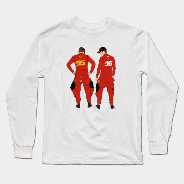 Carlos & Charles Long Sleeve T-Shirt by cutedrivers